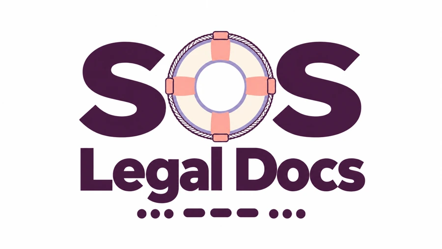 SOS Legal Docs — lifebuoy logo
